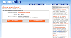 Desktop Screenshot of dineamic.com